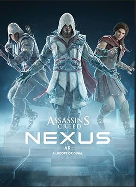 Assassin's Creed Nexus VR cover for VR gaming trailer parties